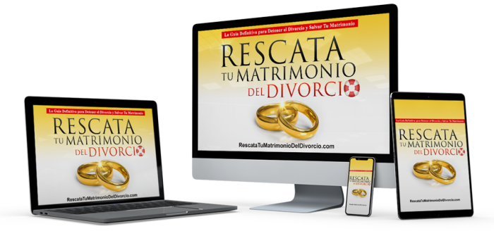 Rescata tu matrimonio del divorcio