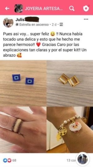 Curso de Joyería artesanal como negocio testimonio