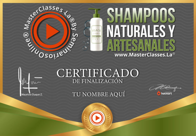 curso de shampoos naturales
